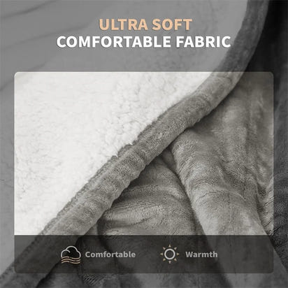 Kozy Klub Premium Velvet Electric Heated Blanket