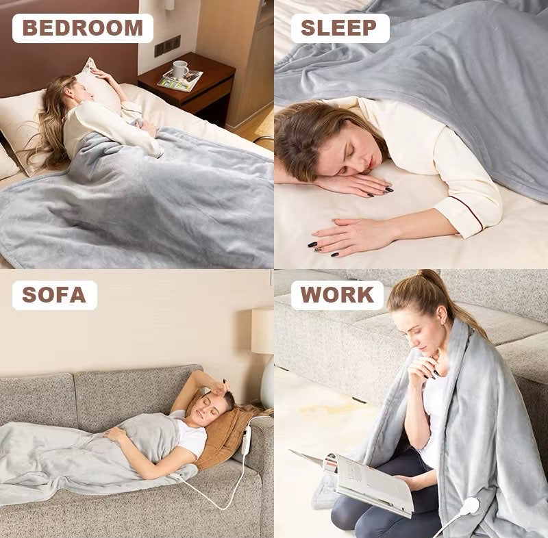 Kozy Klub Premium Velvet Electric Heated Blanket